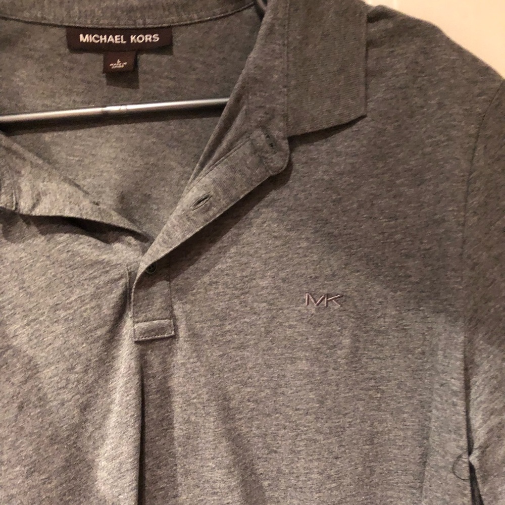 Michael Koors grey polo